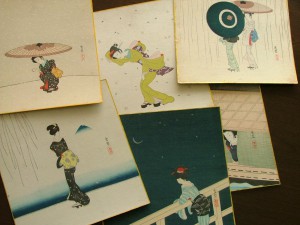 色紙版画はいっぱいあります